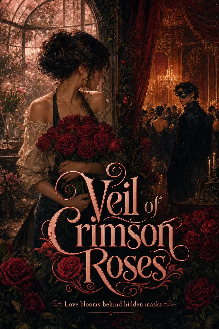 Veil of Crimson Roses