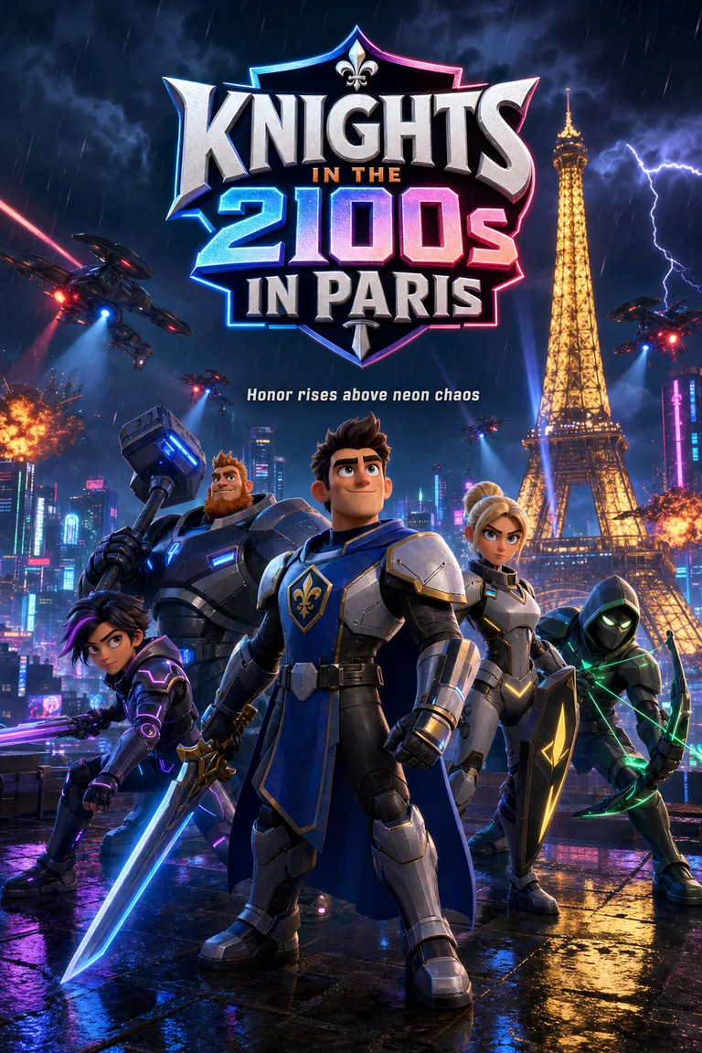 Knights in the 2100s in Paris
