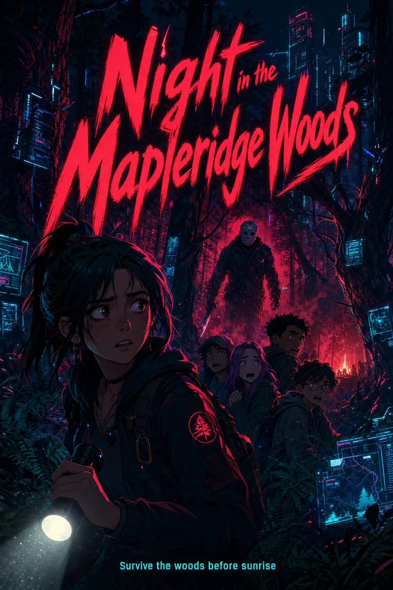 Night in the Mapleridge Woods